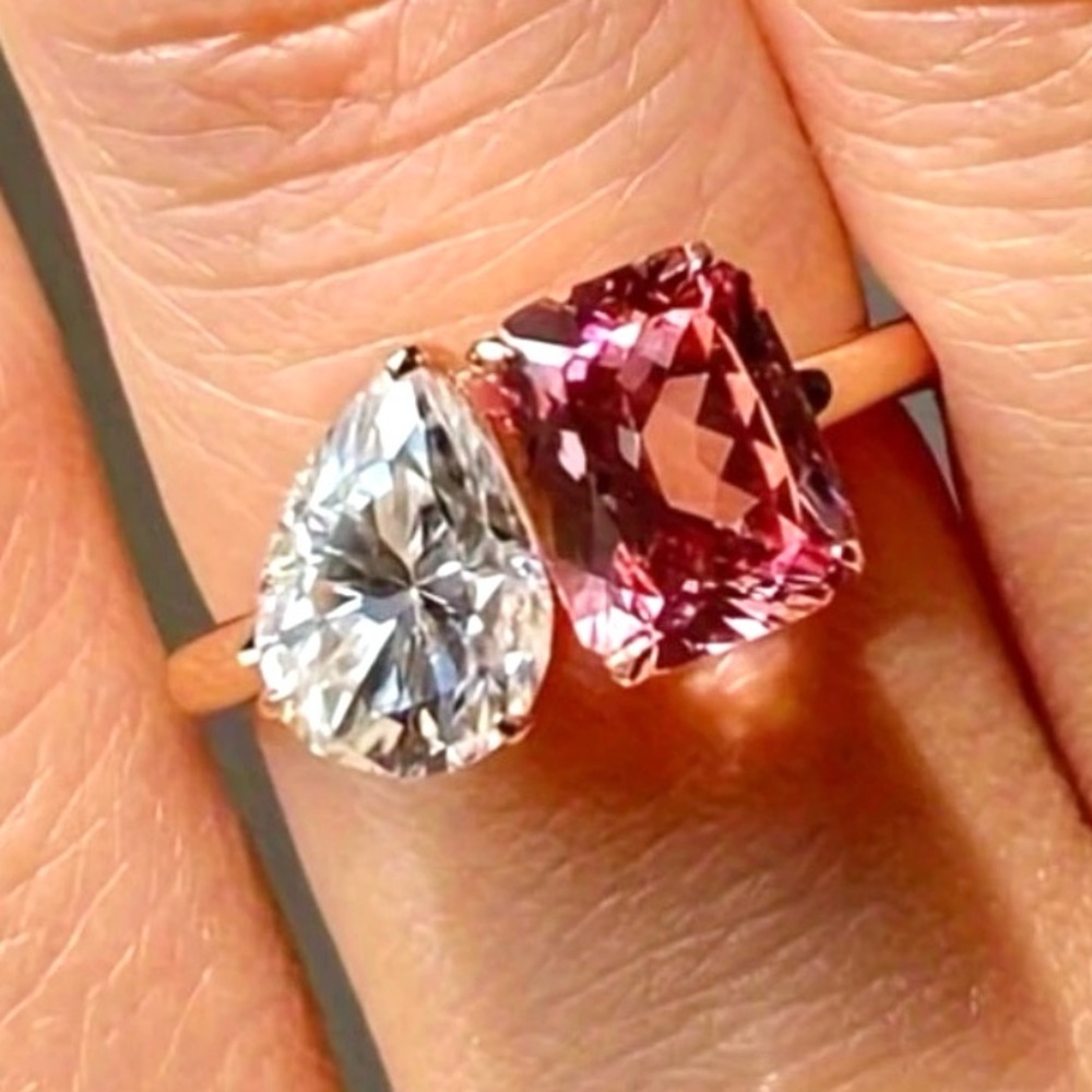 Pink Gemstone Ring